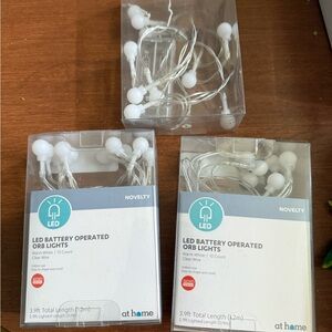 LED Battery Operated Orb Lights